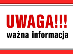 Ważne informacje