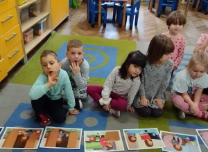 Projekt edukacyjny "Czuciaki" w grupie Krasnoludki. Nudek.